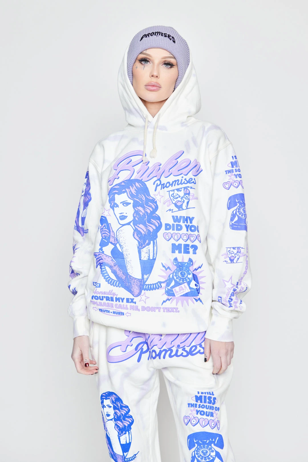 CASH Sound Of Your Voice Tie Dye Hoodie