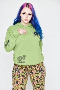 CASH Delirious Hoodie Green