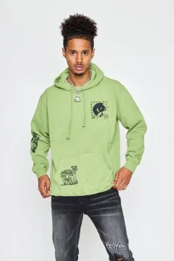 CASH Delirious Hoodie Green
