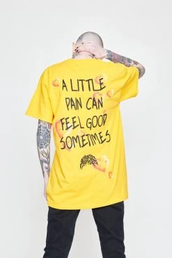 CASH Shirts Little Pain Tee Gold
