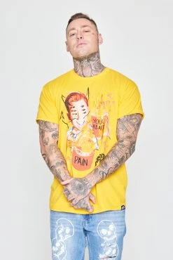 CASH Shirts Little Pain Tee Gold