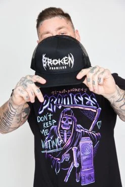 BROKEN PROMISES Shocked Snapback