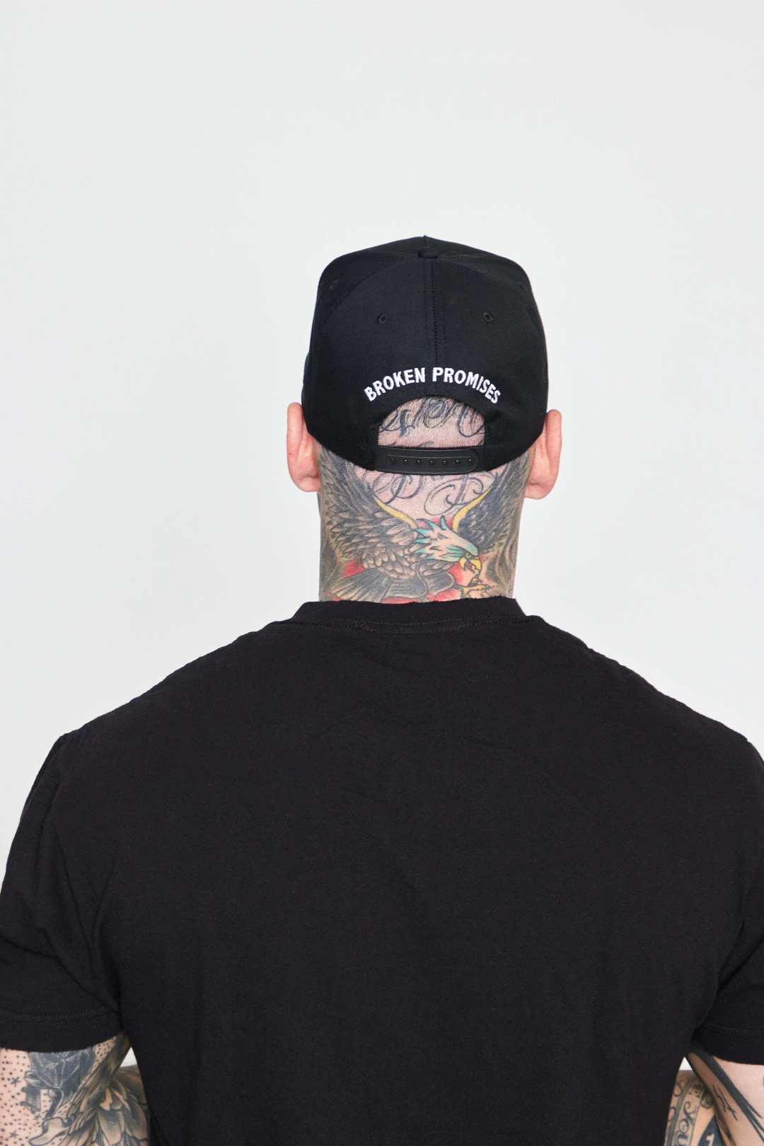 BROKEN PROMISES Graveyard Snapback Black