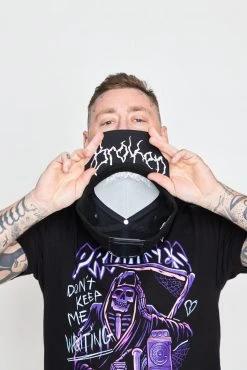 BROKEN PROMISES Graveyard Snapback Black