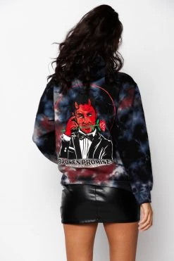 CASH Lucky Lucifer Blood Dye Hoodie
