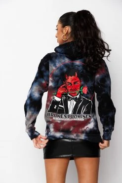CASH Lucky Lucifer Blood Dye Hoodie