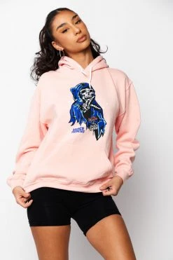 CASH Softly Dyed Hoodie Pink Hoodies