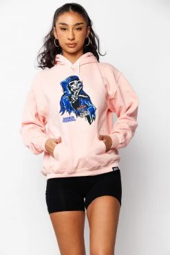 CASH Softly Dyed Hoodie Pink Hoodies