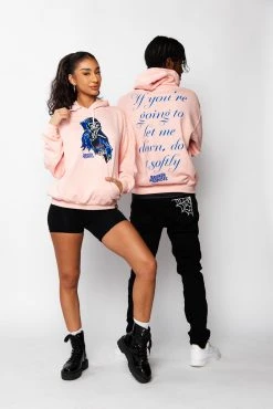 CASH Softly Dyed Hoodie Pink Hoodies