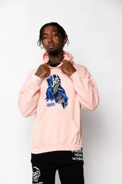 CASH Softly Dyed Hoodie Pink Hoodies