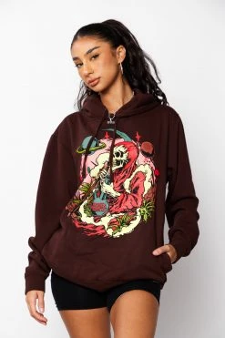 CASH Thinking Bout You Hoodie Chocolate Hoodies