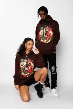 CASH Thinking Bout You Hoodie Chocolate Hoodies