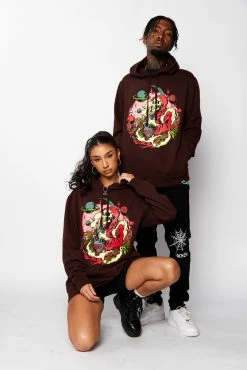 CASH Thinking Bout You Hoodie Chocolate Hoodies