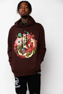 CASH Thinking Bout You Hoodie Chocolate Hoodies