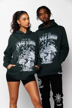 CASH Hypnotrip Hoodie Forest