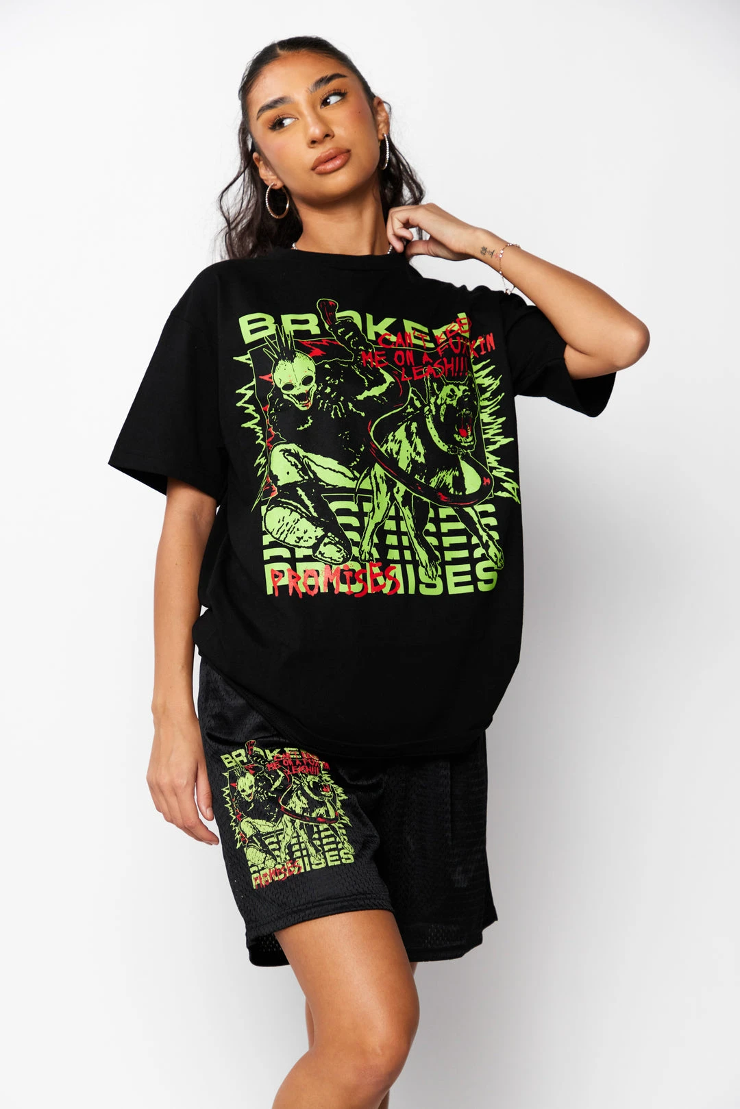 CASH Leash Tee Black