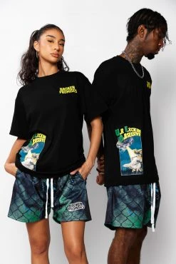 CASH UFO Tee Black Shirts