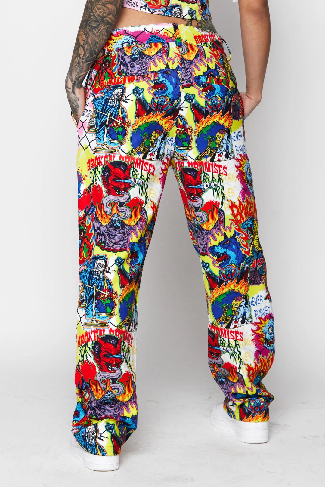 CASH Forgiveness Skate Pant White Bottoms