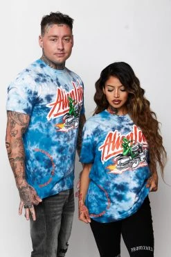CASH BP X Alienlabs Space Racer Tie Dye Tee