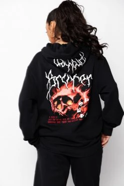 CASH Problems Hoodie Black/Red Hoodies