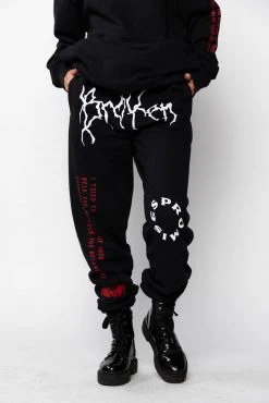 CASH Problems Sweatpant Black/Red