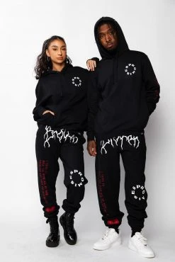 CASH Problems Sweatpant Black/Red