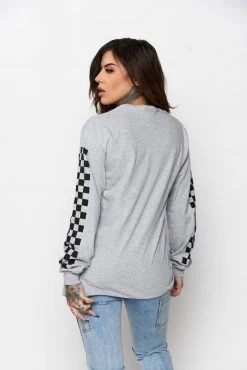 CASH Shirts Street Racers L/S Heather Grey