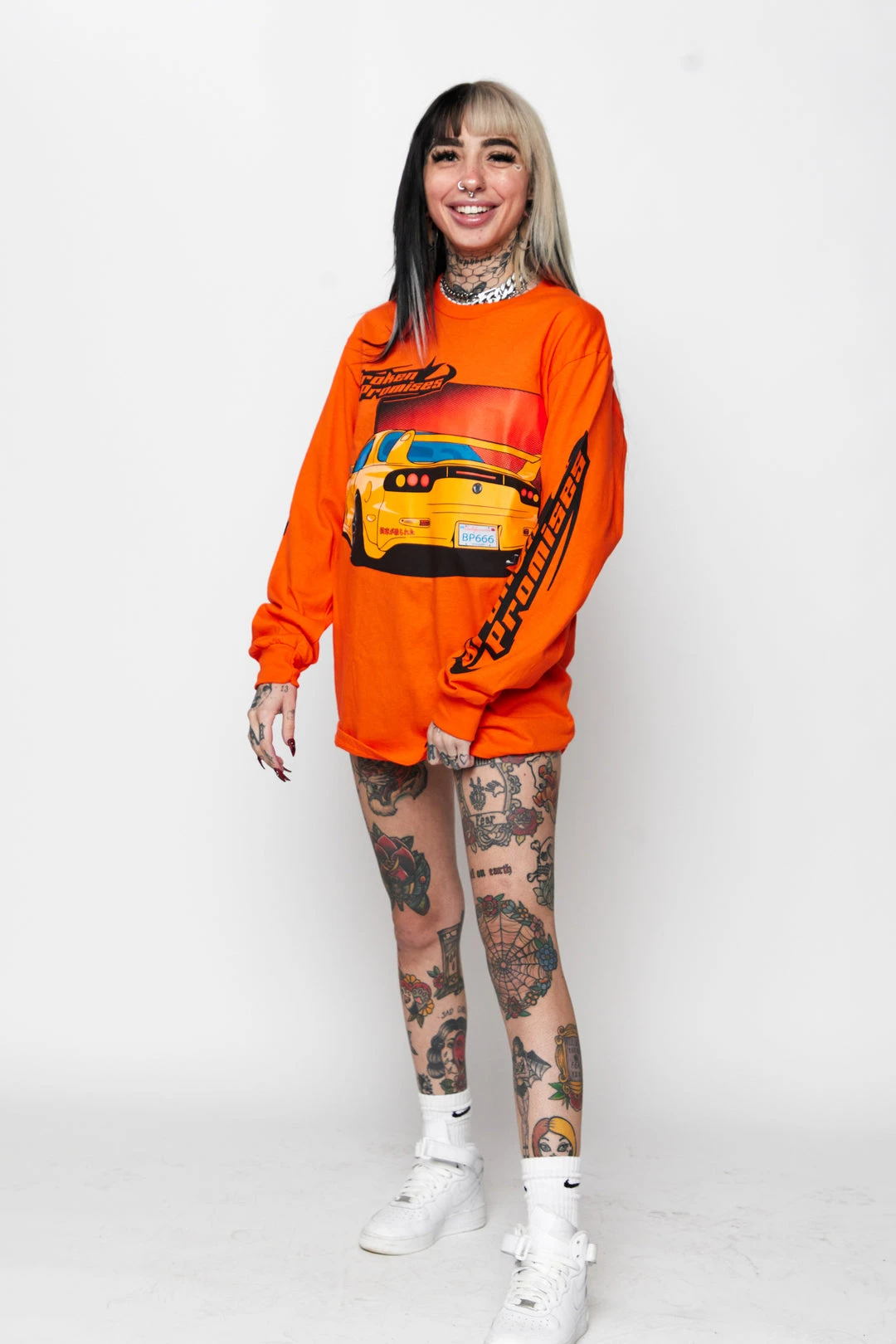CASH 666 MPH L/S Orange Shirts