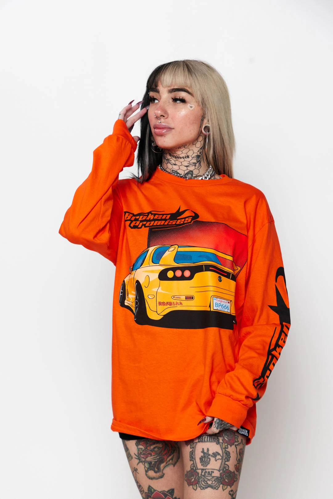 CASH 666 MPH L/S Orange Shirts