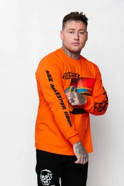 CASH 666 MPH L/S Orange Shirts