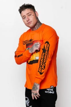 CASH 666 MPH L/S Orange Shirts