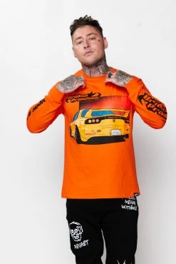 CASH 666 MPH L/S Orange Shirts
