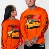 CASH 666 MPH L/S Orange Shirts