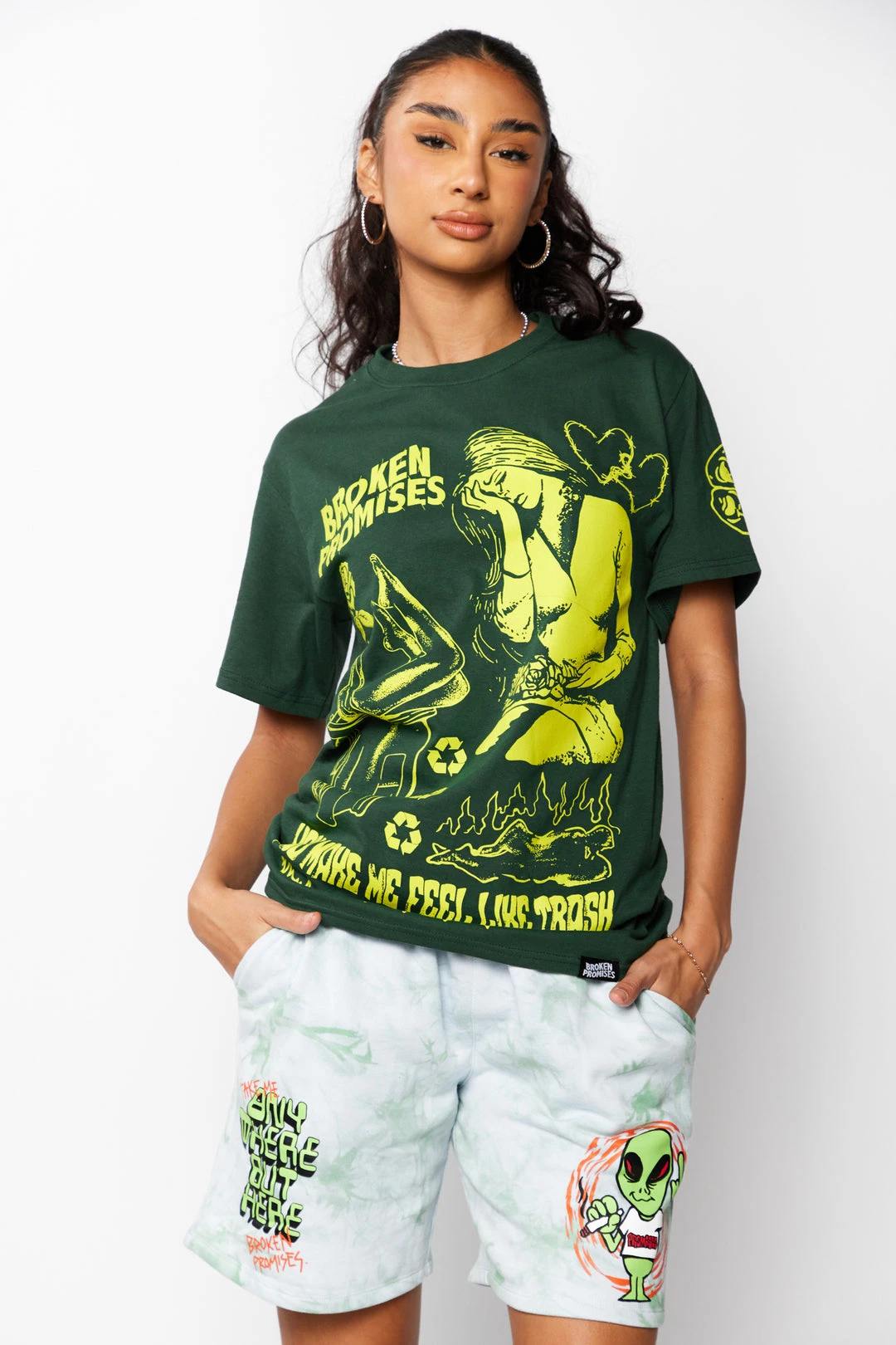 BROKEN PROMISES Feel Like Trash SST Green