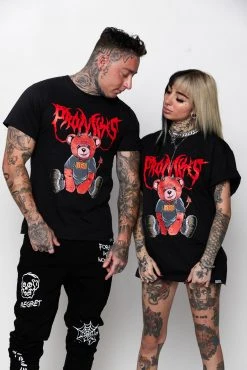 BROKEN PROMISES Shirts Damien S/S Tee Blk