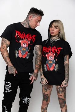 BROKEN PROMISES Shirts Damien S/S Tee Blk