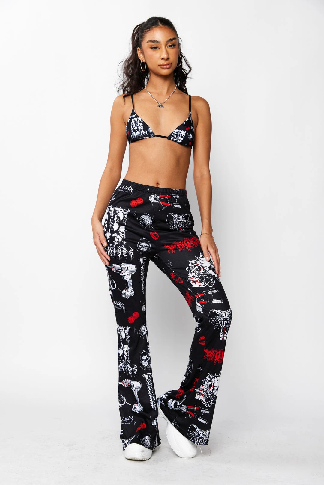 CASH Love & Pain Flare Pant Bottoms