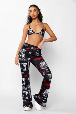 CASH Love & Pain Flare Pant Bottoms