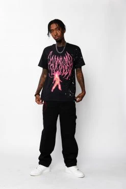 BROKEN PROMISES Brain Power Splatter SST Black