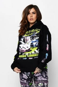 CASH Hoodies Turbo Charged Hoodie Black