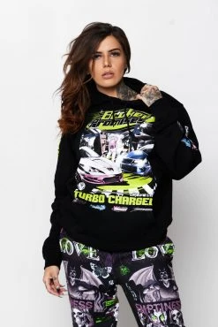 CASH Hoodies Turbo Charged Hoodie Black