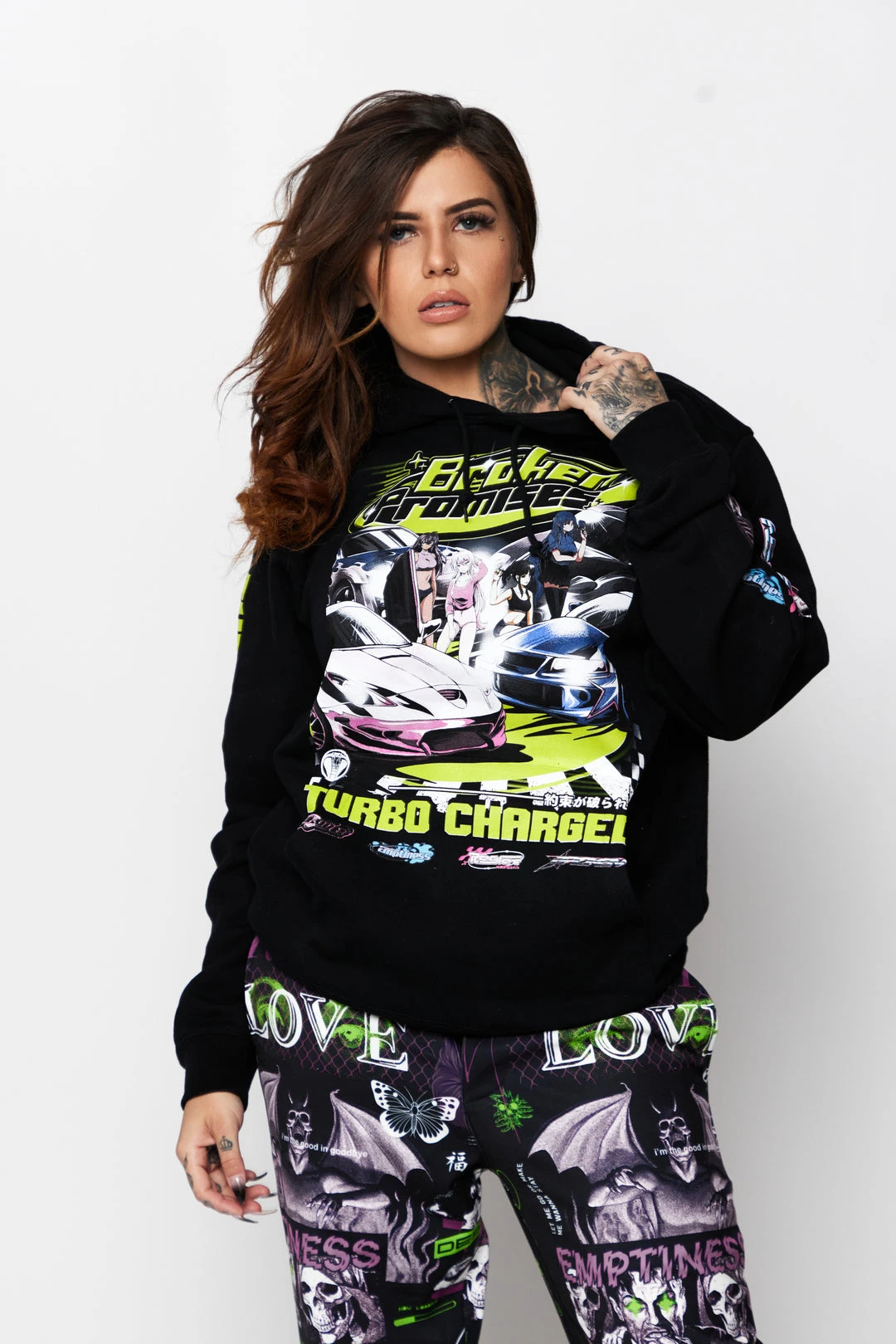 CASH Hoodies Turbo Charged Hoodie Black