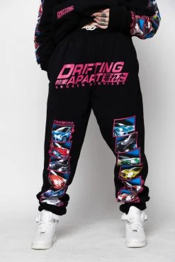 CASH Hashiyira Sweats Black Bottoms