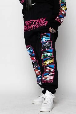 CASH Hashiyira Sweats Black Bottoms