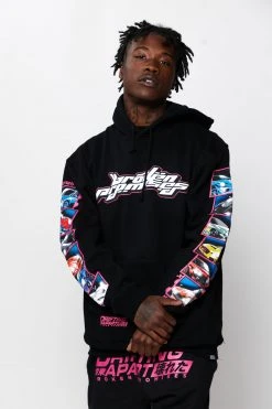 CASH Hashiyira Hoodie Black Hoodies