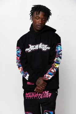 CASH Hashiyira Hoodie Black Hoodies