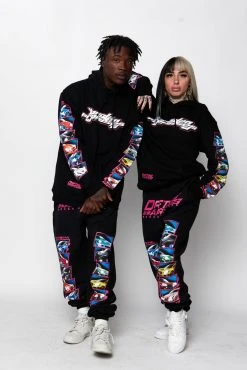 CASH Hashiyira Hoodie Black Hoodies