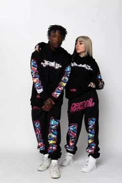 CASH Hashiyira Sweats Black Bottoms