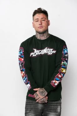 CASH Hashiyira L/S Forest Green Shirts