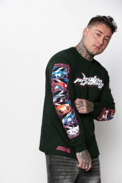 CASH Hashiyira L/S Forest Green Shirts